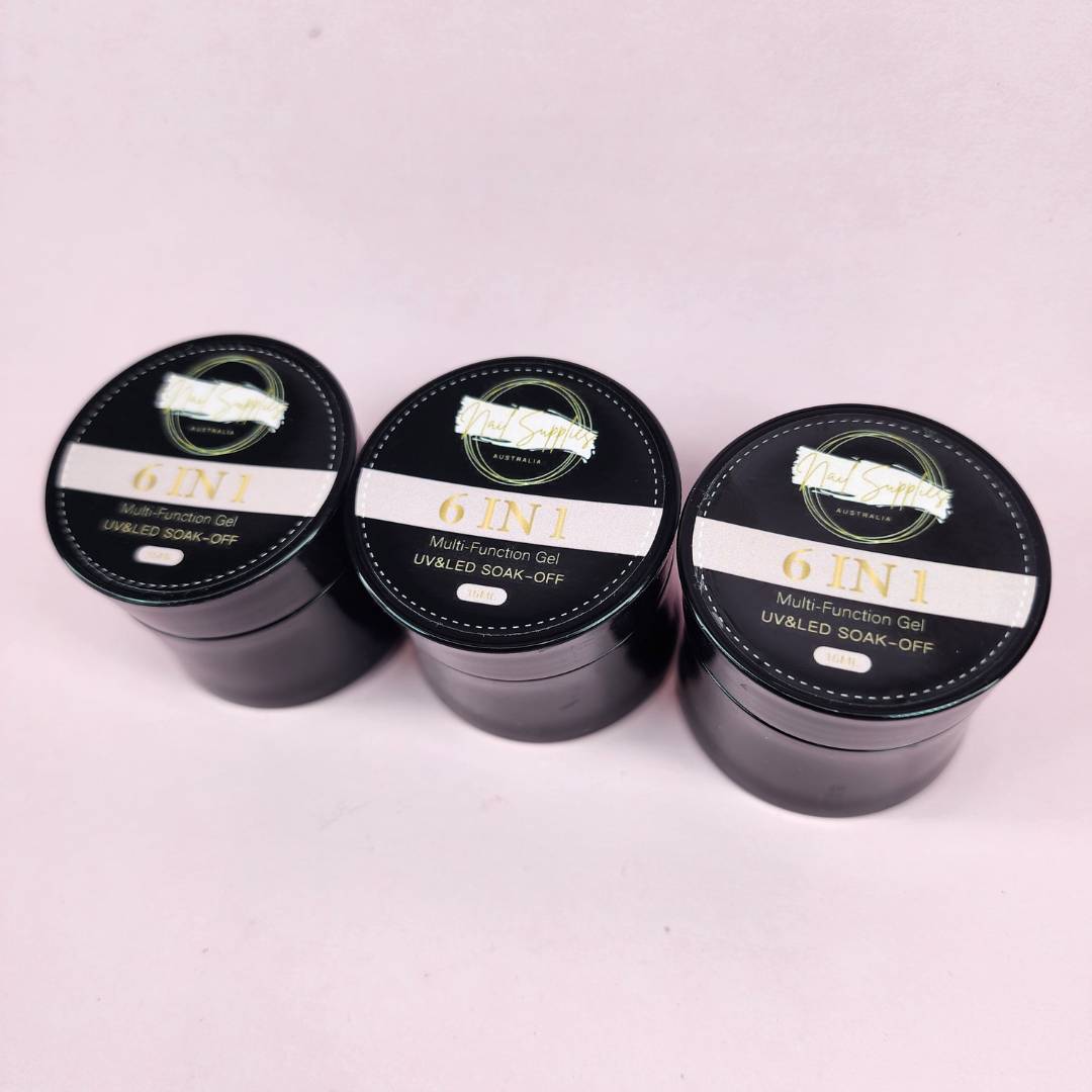 Nail Supplies Australia 6-In-1 Nail Gel