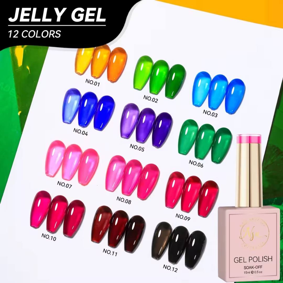 Jelly Gel Polish By Nail Supplies Australia