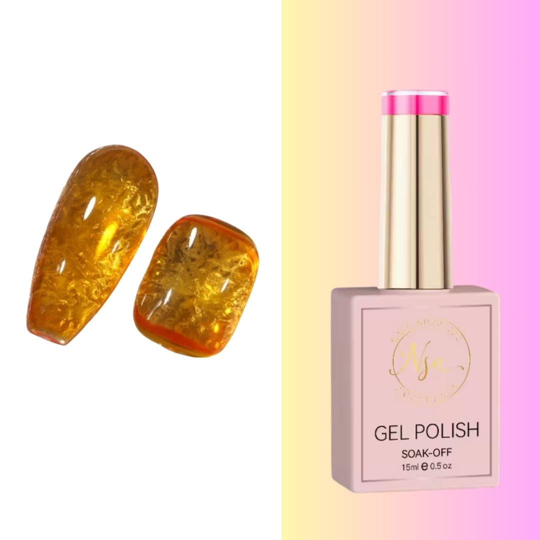 Yellow Jelly Gel Polish By Nail Supplies Australia