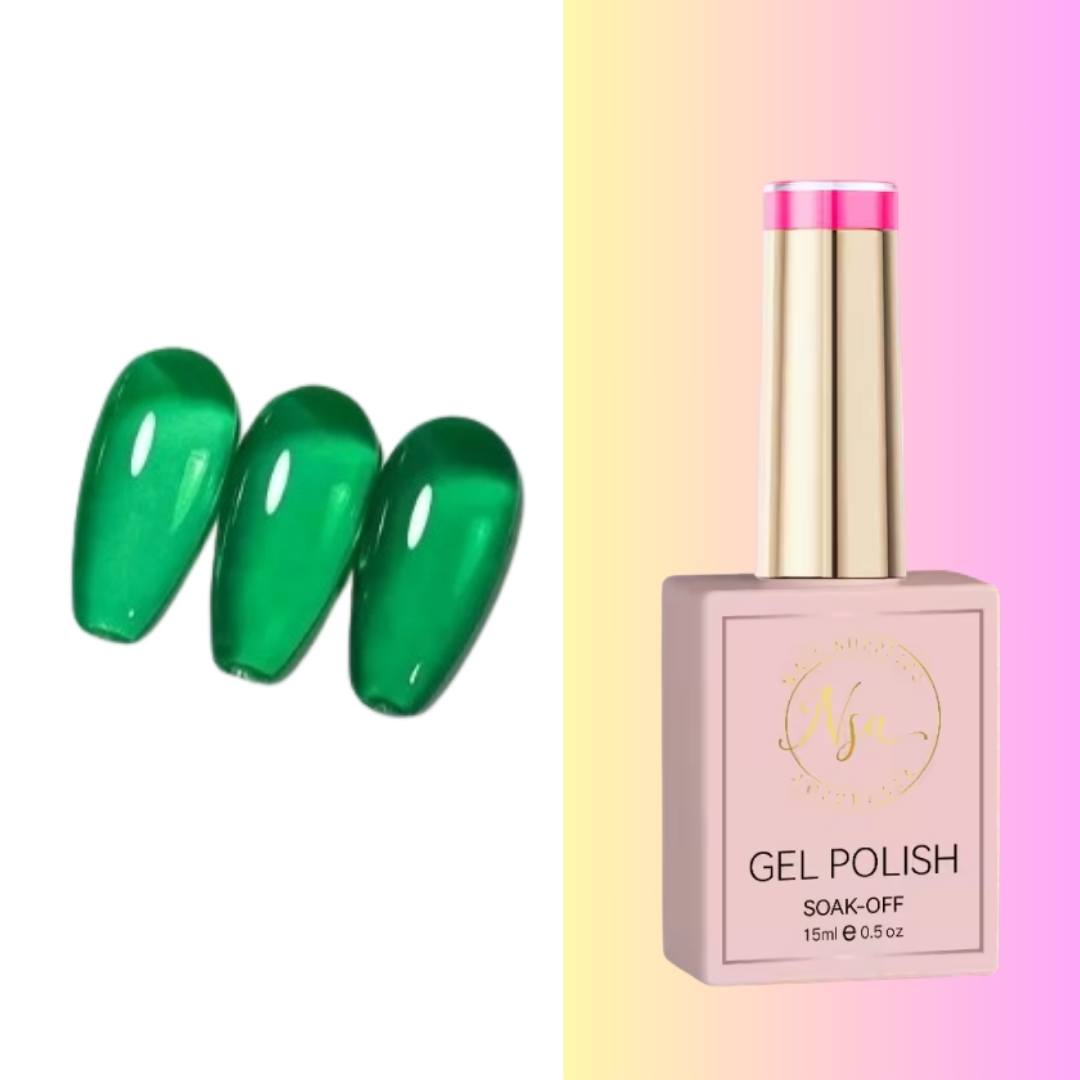 Green Jelly Gel Polish By Nail Supplies Australia