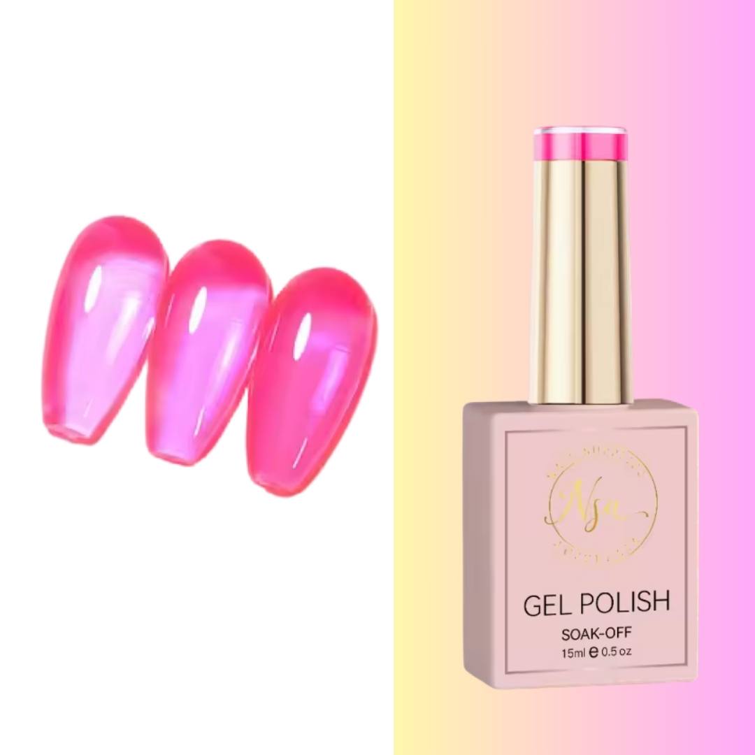 Pink Jelly Gel Polish By Nail Supplies Australia