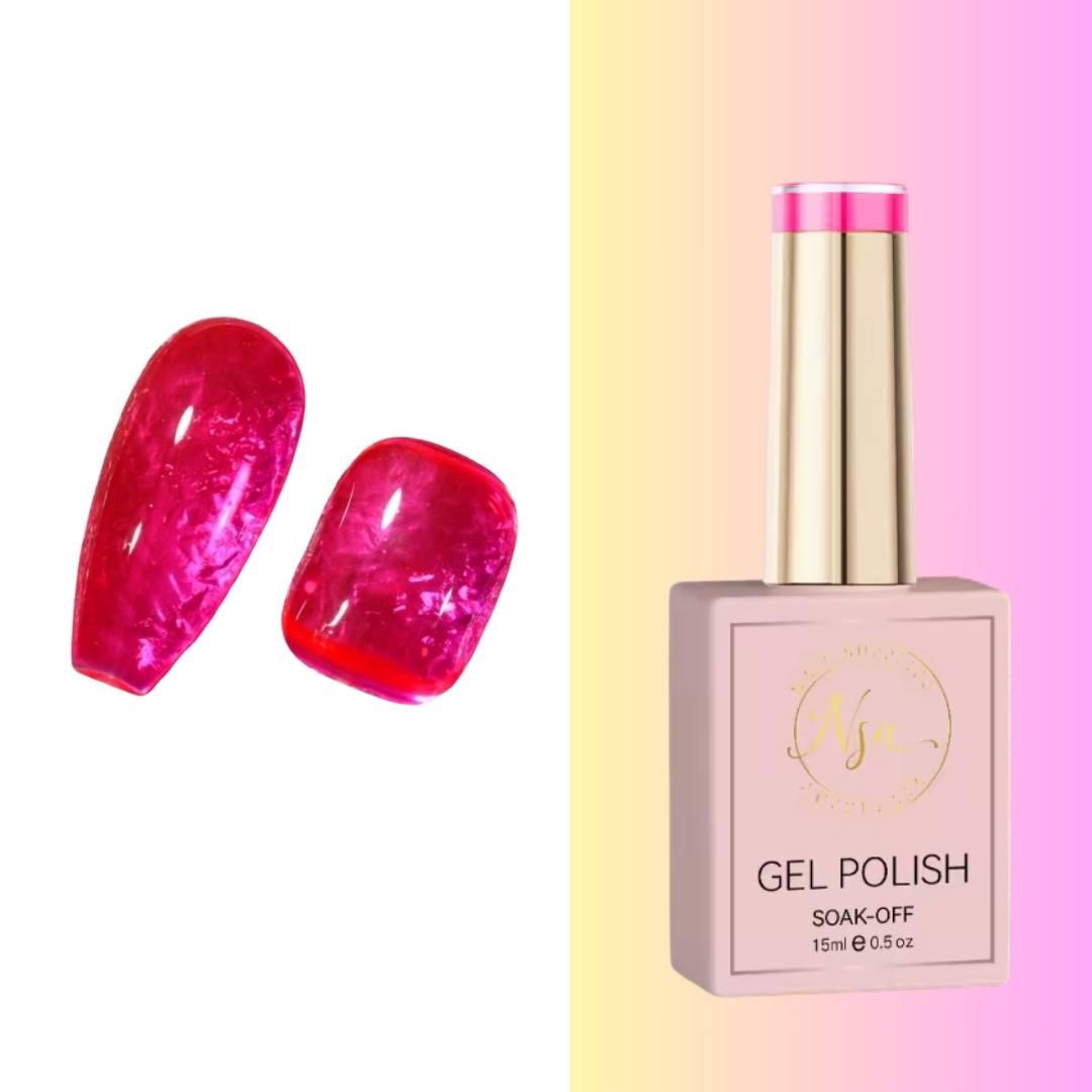 Pink Jelly Gel Polish By Nail Supplies Australia