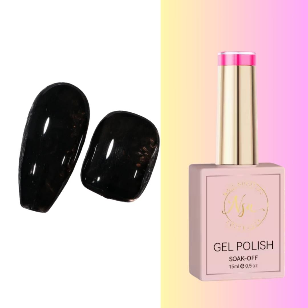 Black Jelly Gel Polish By Nail Supplies Australia