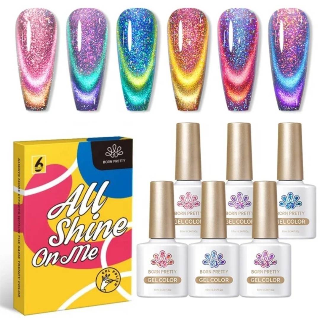 Born Pretty 9D Magnetic Cat Eye Gel Polish Set