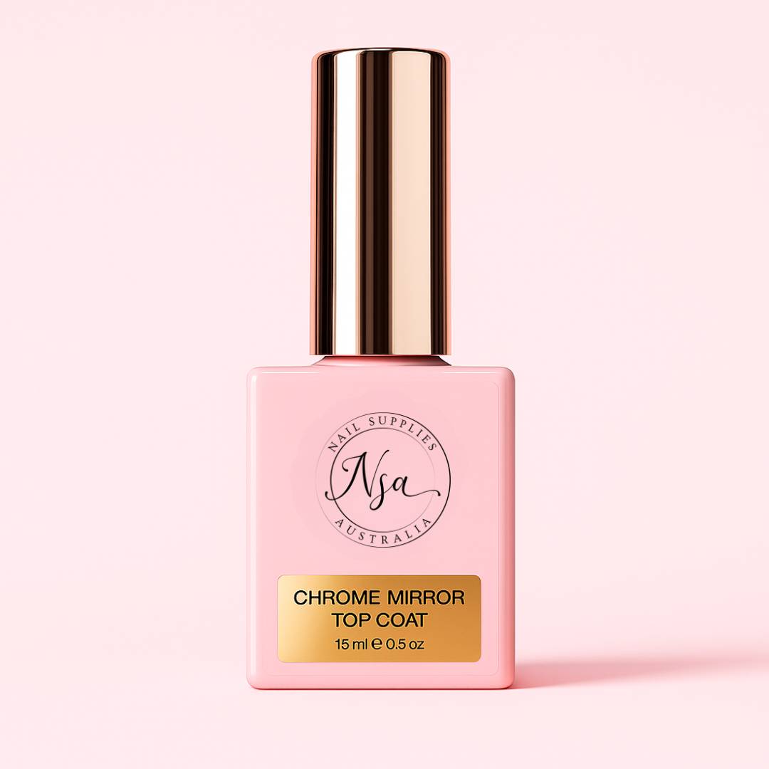 Mirror Chrome Top Coat By Nail Supplies Australia