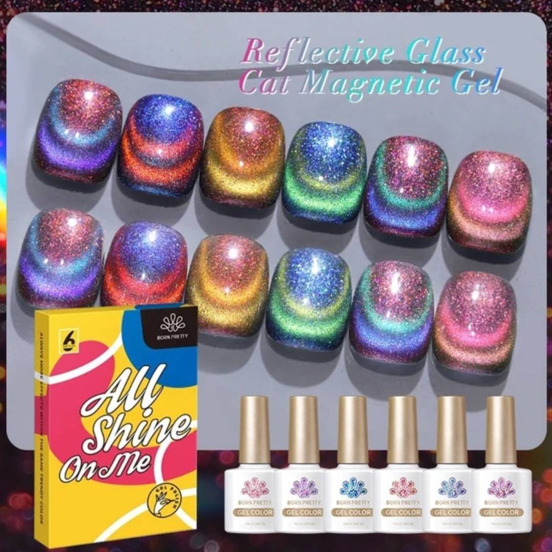 Born Pretty 9D Magnetic Cat Eye Gel Polish Set