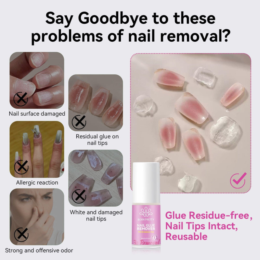 Born Pretty Acetone Free Nail Glue Remover
