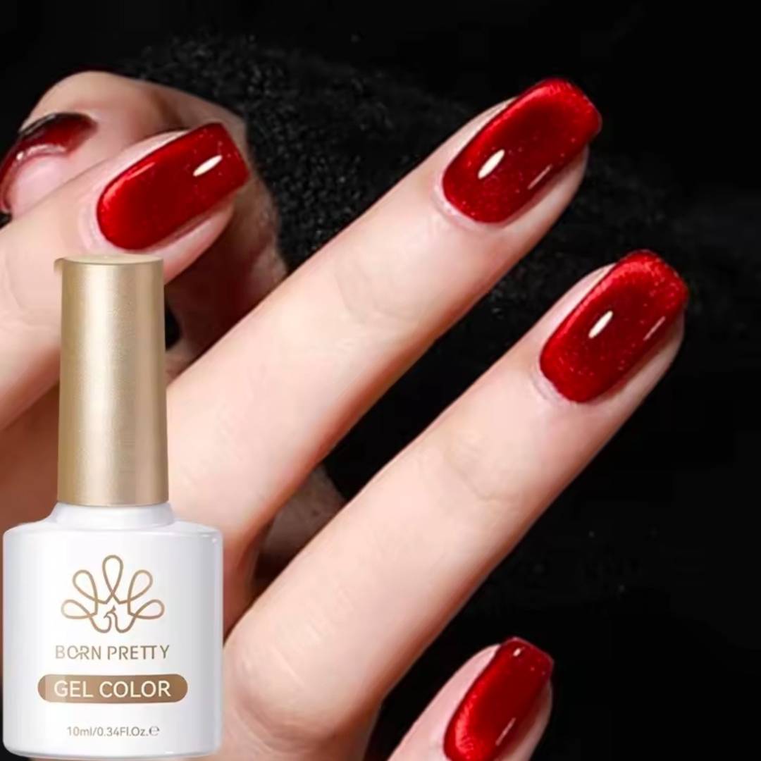 Born Pretty Red Cat Eye Gel Polish