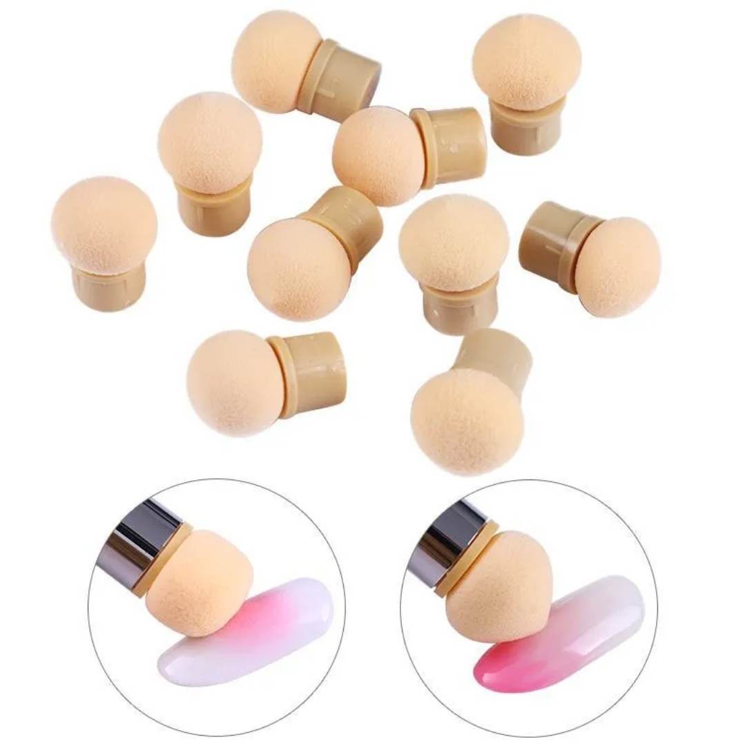 ombre nail sponge