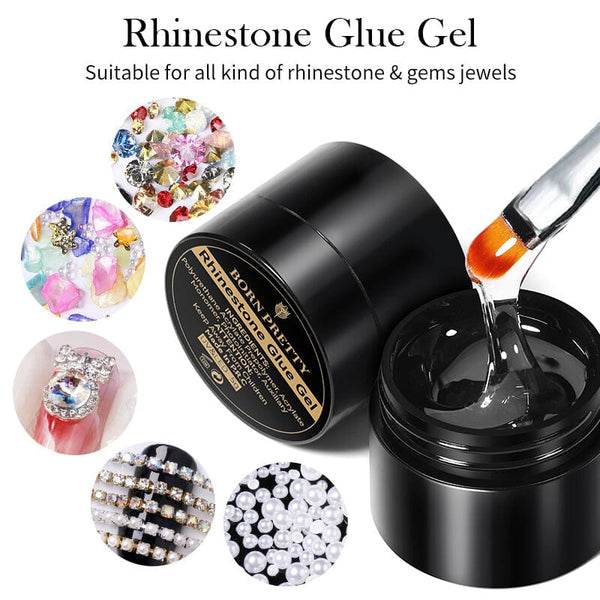 Born Pretty Nail Rhinestone Gel