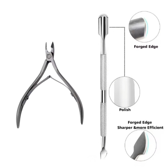 Cuticle Nippers & Cuticle Pusher
