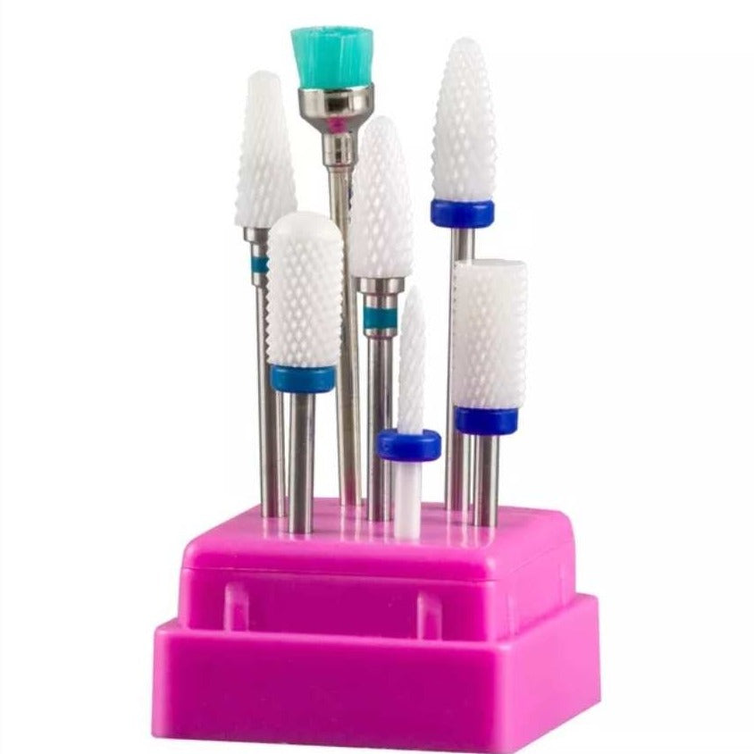 Ceramic Nail Drill Bit Set