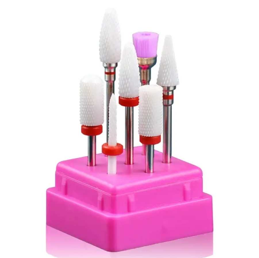 Ceramic Nail Drill Bit Set