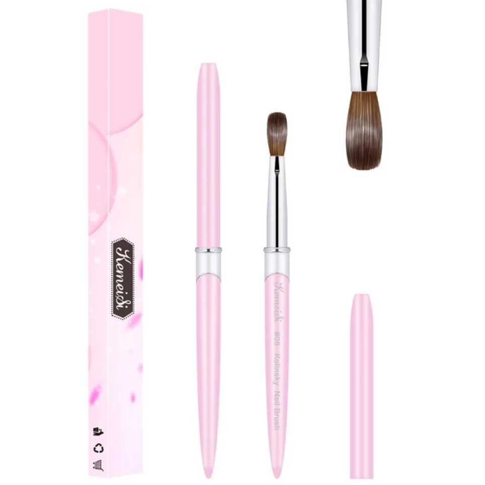 size 8 100% Kolinsky Acrylic Nail Brush