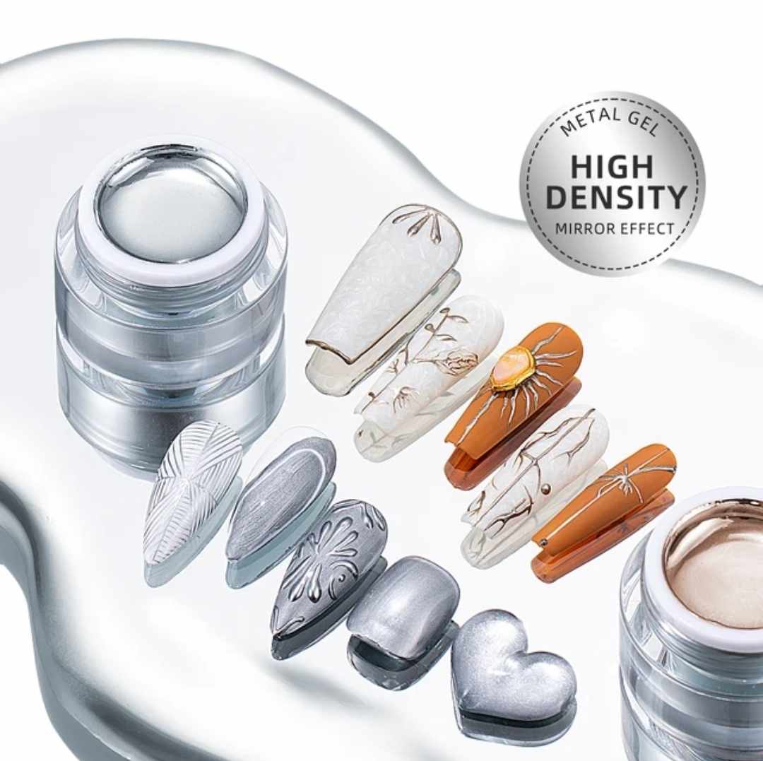 Nail Supplies Australia Chrome Metal Gel Polish