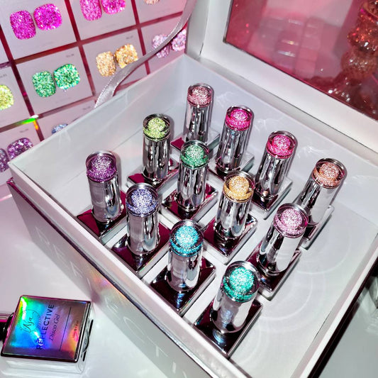 Nail Supplies Australia's Reflective Glitter Gel Polish Set