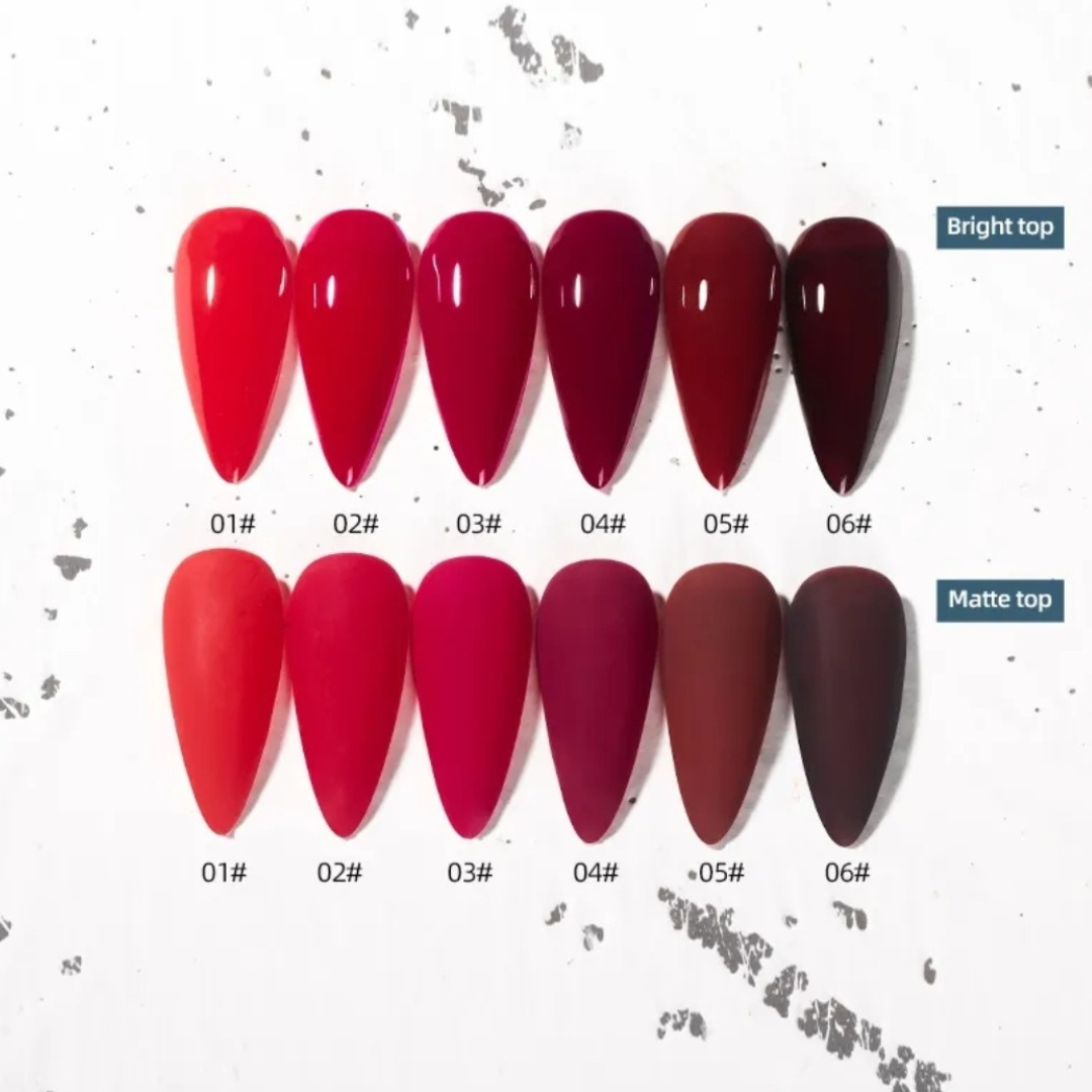 Red Gel Polish Set by Nail Supplies Australia