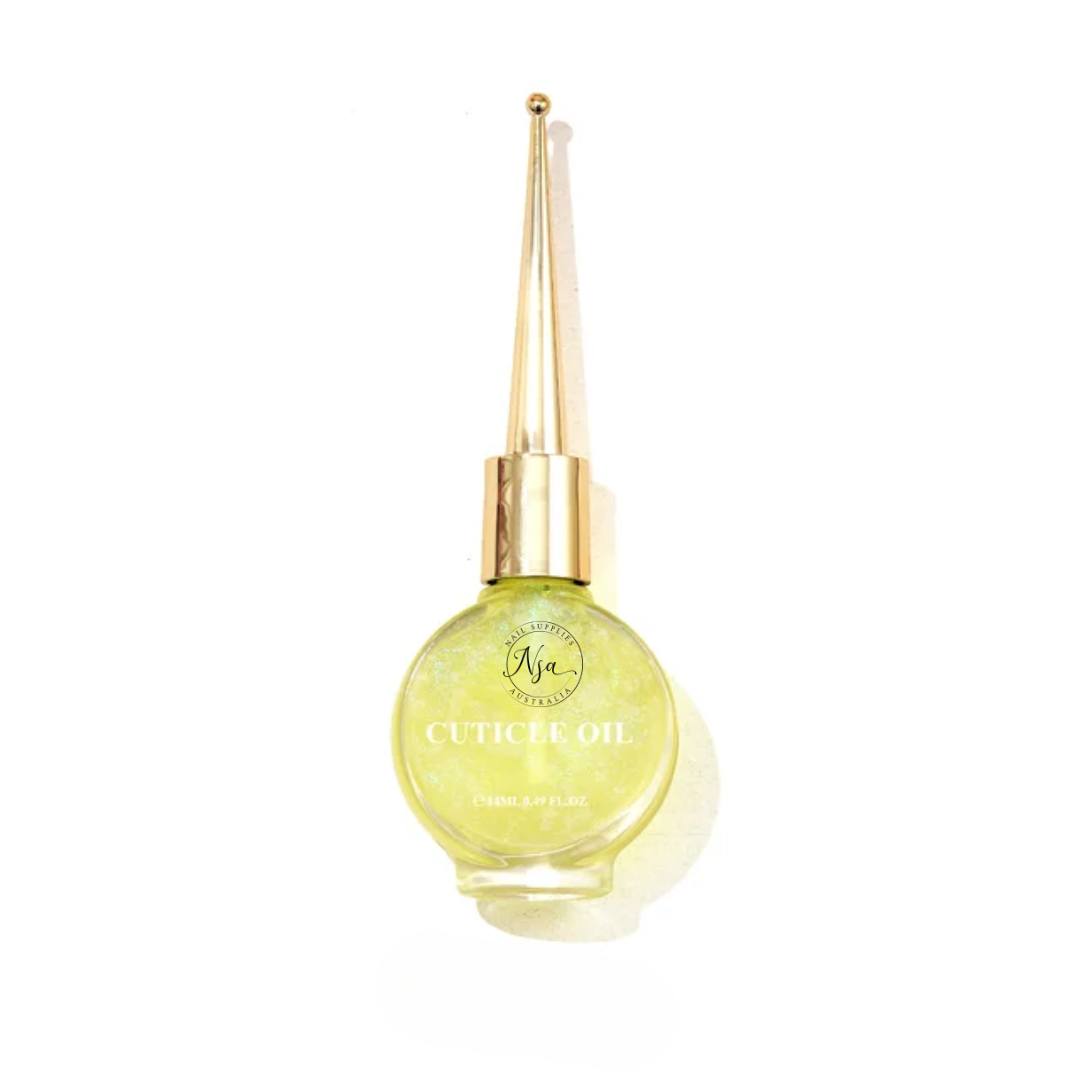 Pineapple Shimmer Cuticle Oil by Nail Supplies Australia.
