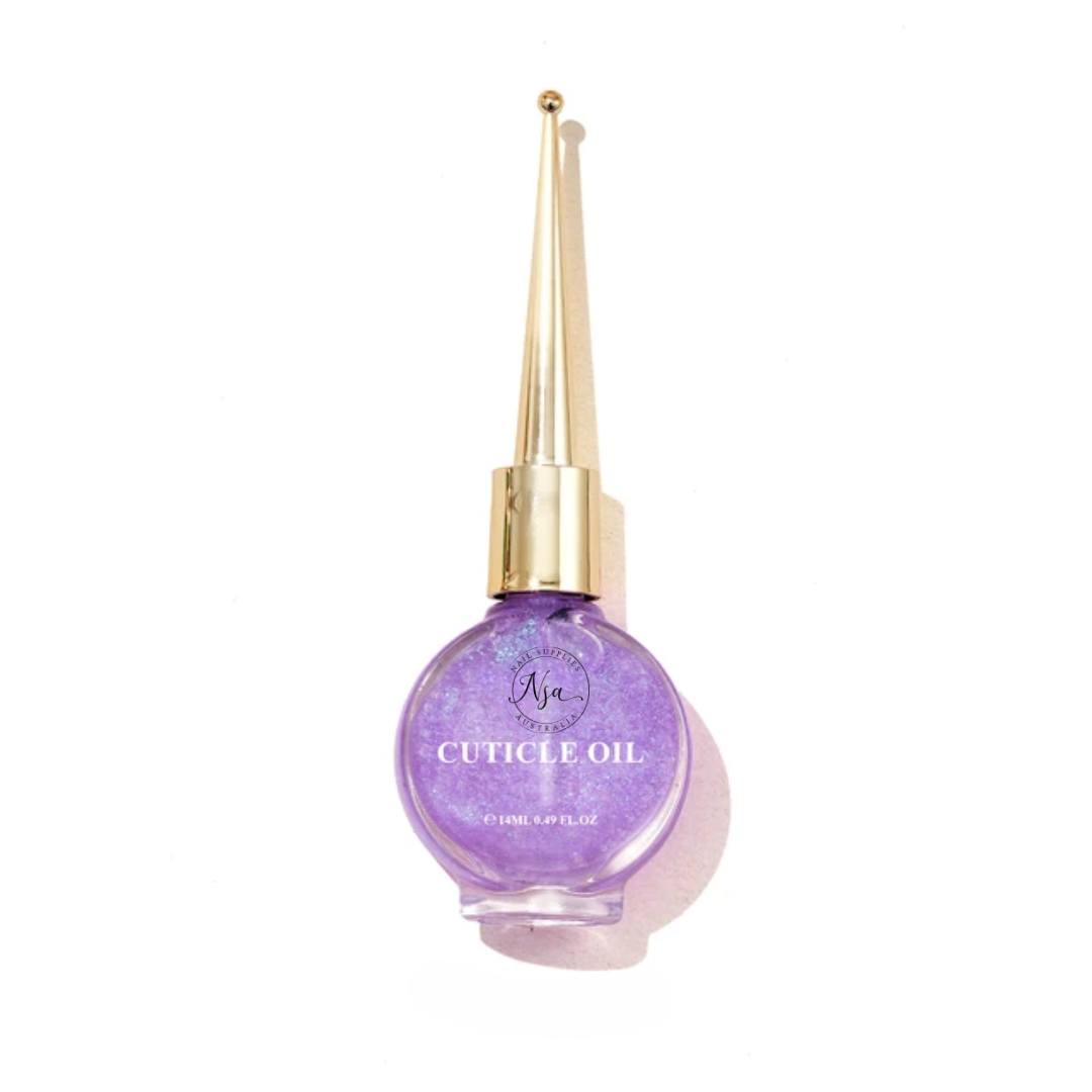 Lavender Shimmer Cuticle Oil by Nail Supplies Australia