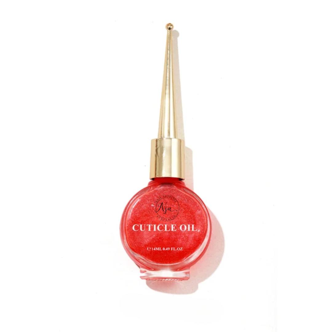 Strawberry Shimmer Cuticle Oil by Nail Supplies Australia