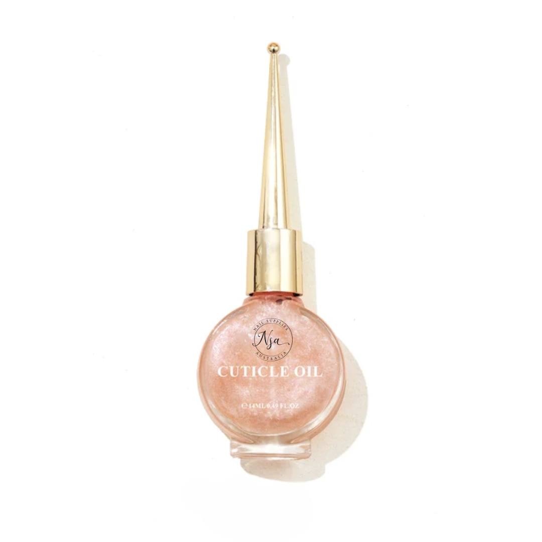 Peach Shimmer Cuticle Oil by Nail Supplies Australia.