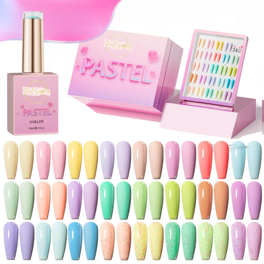 Pastel Gel Polish Nail Supplies Australia