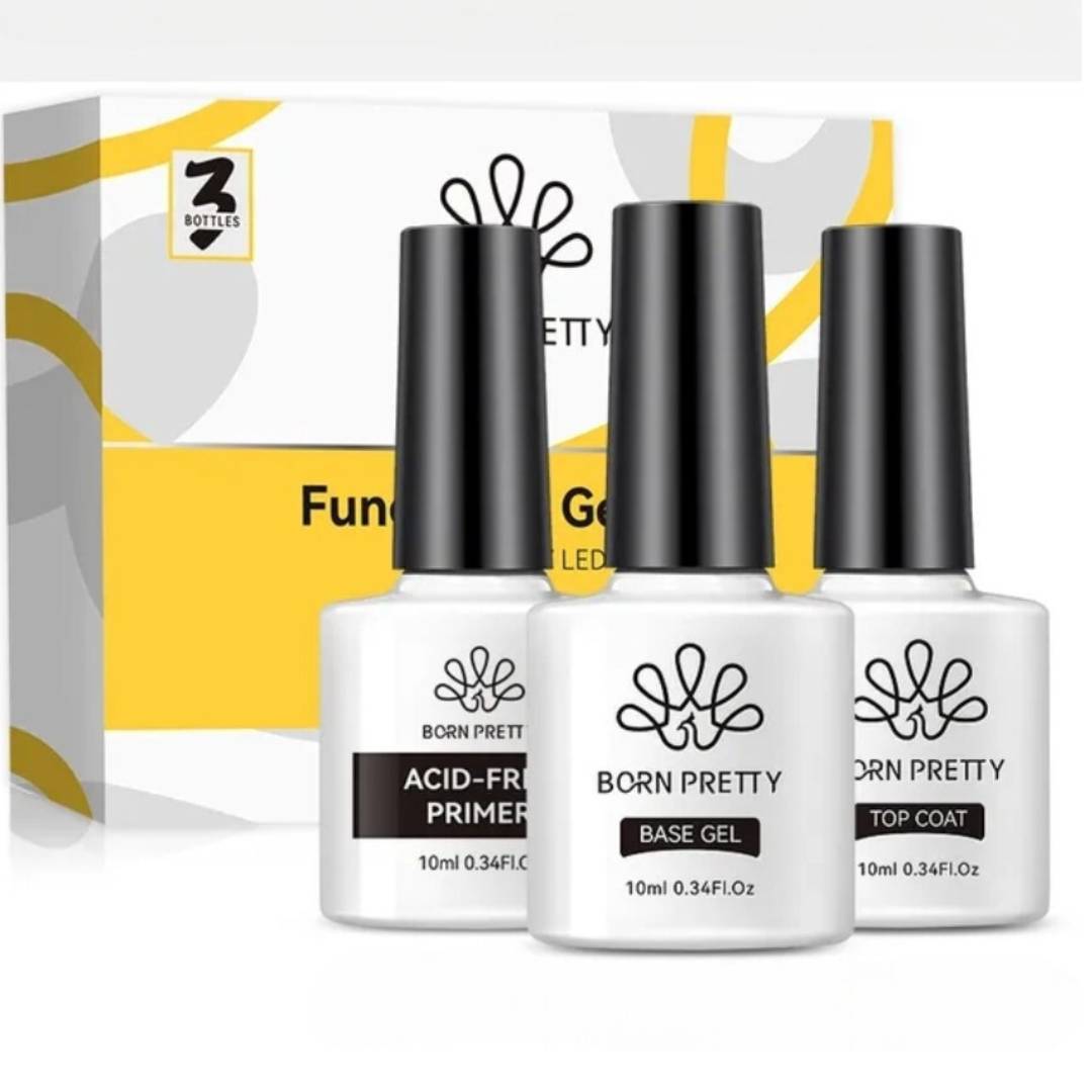 Born Pretty Base Gel Top Coat Acid Free Primer