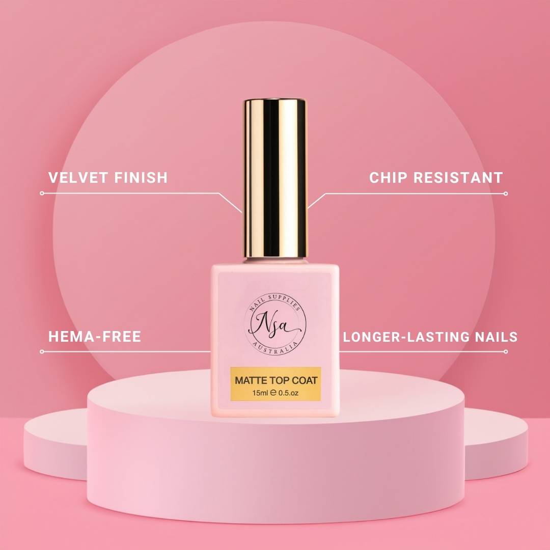 Nail Supplies Australia Matte Top Coat