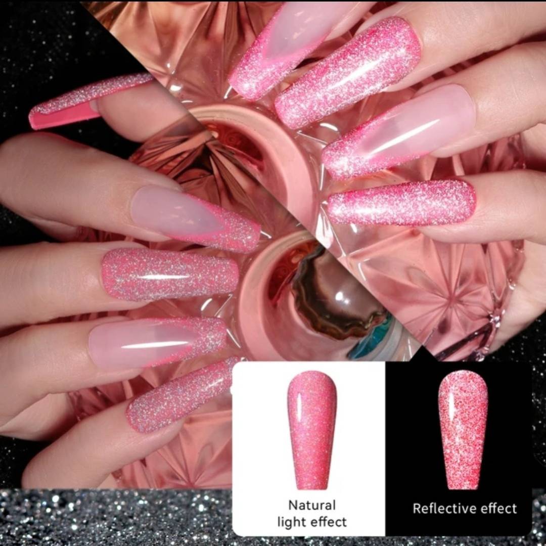 Nail Supplies Australia Reflective Glitter Top Coat