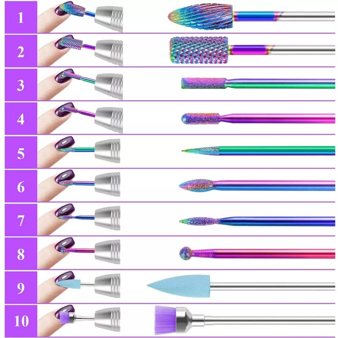 e file drill bits