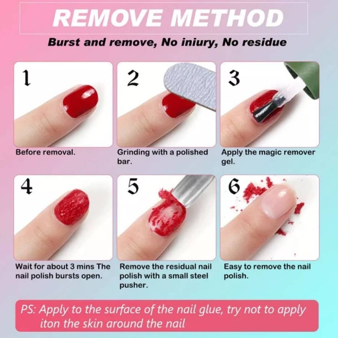 how to remove gel polish