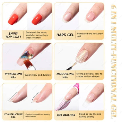 Nail Supplies Australia 6-In-1 Nail Gel