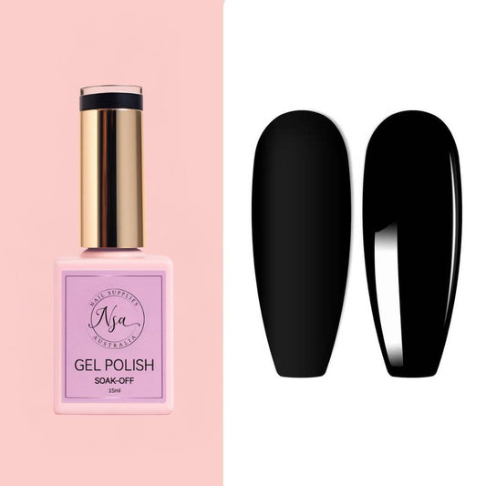 Nail Supplies Australia Black Gel Polish