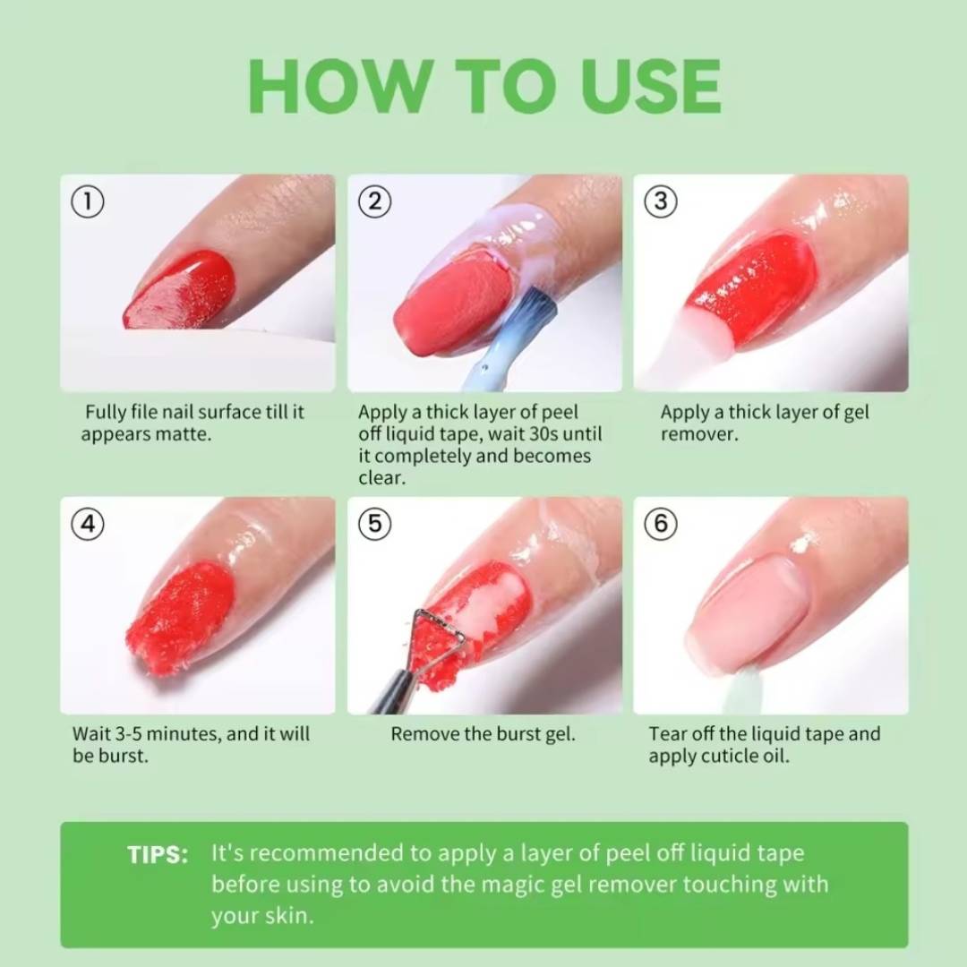 Born Pretty Magic Gel Remover Set