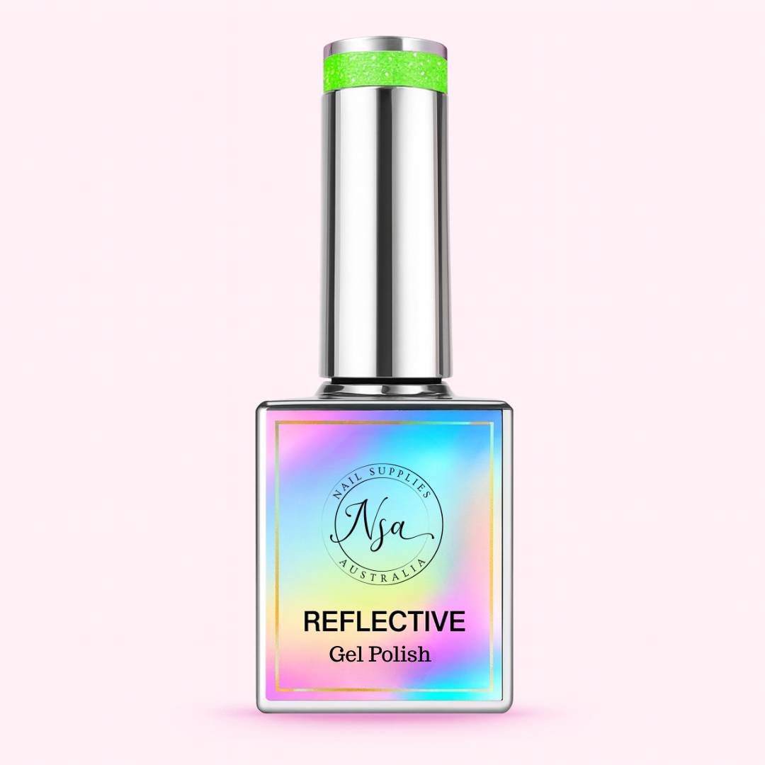 Reflective Glitter Gel Polish by Nail Supplies Australia 