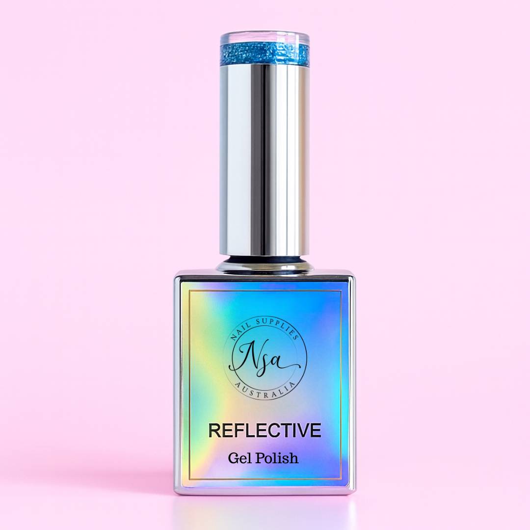 Reflective Glitter Gel Polish by Nail Supplies Australia 