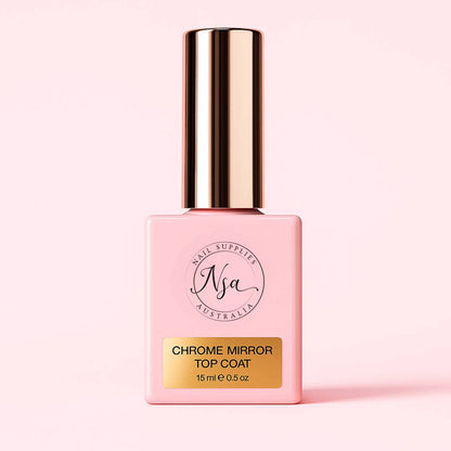 Mirror Chrome Top Coat By Nail Supplies Australia