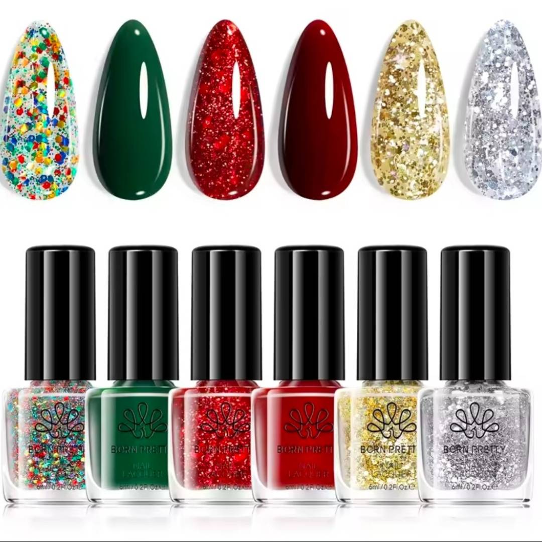 Born Pretty Christmas Nail Polish Set 