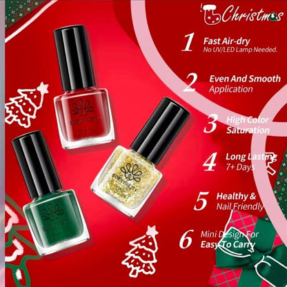 Born Pretty Christmas Nail Polish Set