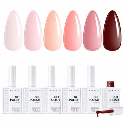 Makartt Nude Gel Polish Collection