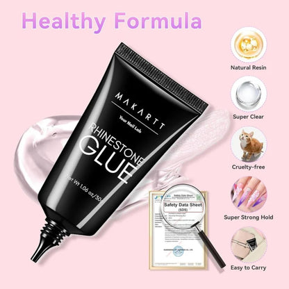 Makartt Strong Rhinestone Glue for Nails