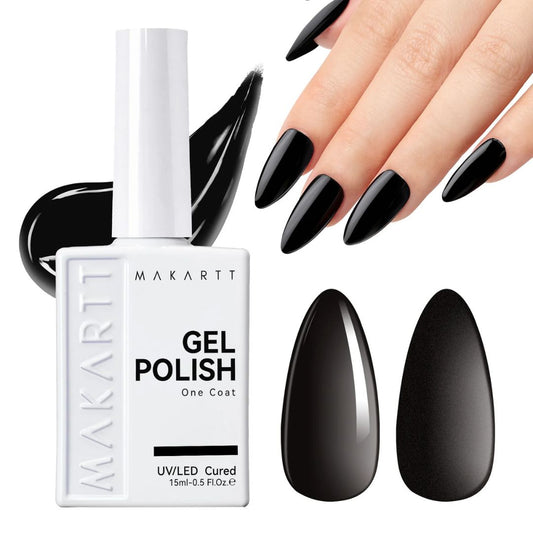 Makartt Black Gel Polish 