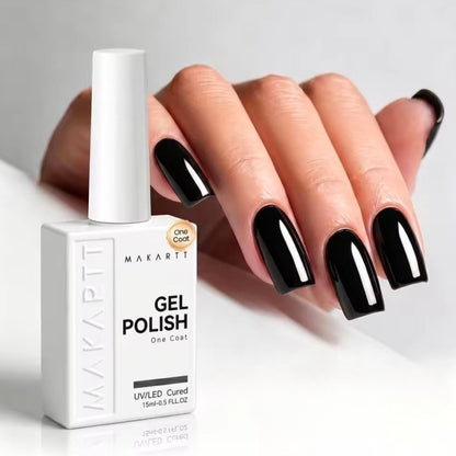 Makartt Black Gel Polish - Night Script 