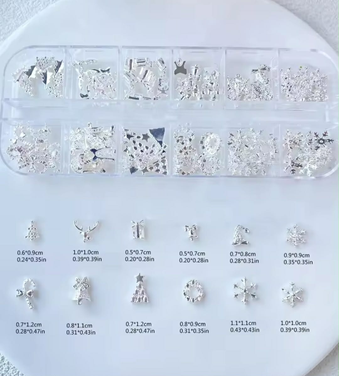Christmas Nail Charms