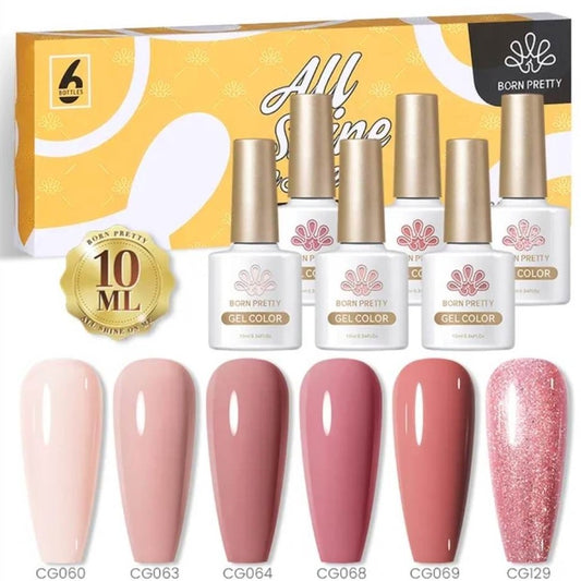Born Pretty Nude Gel Polish Set 