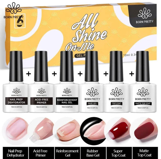 Born Pretty Top Gel Polish Starter Kit 
