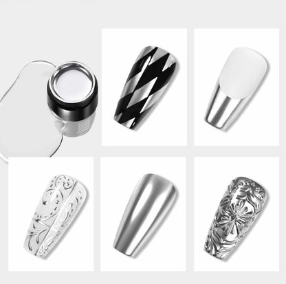 chrome nails 