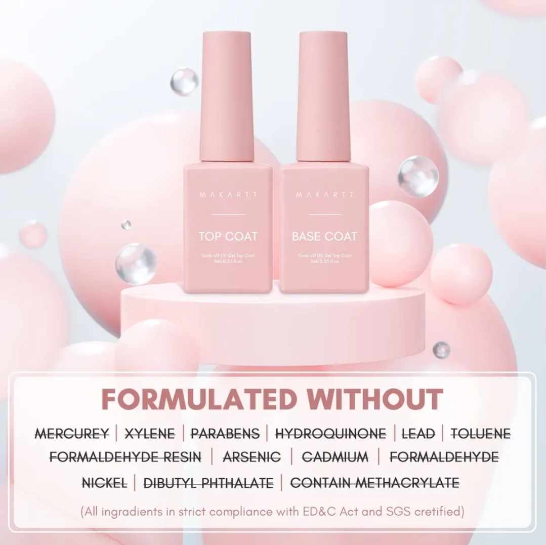 Makartt Base Coat and Top Coat 