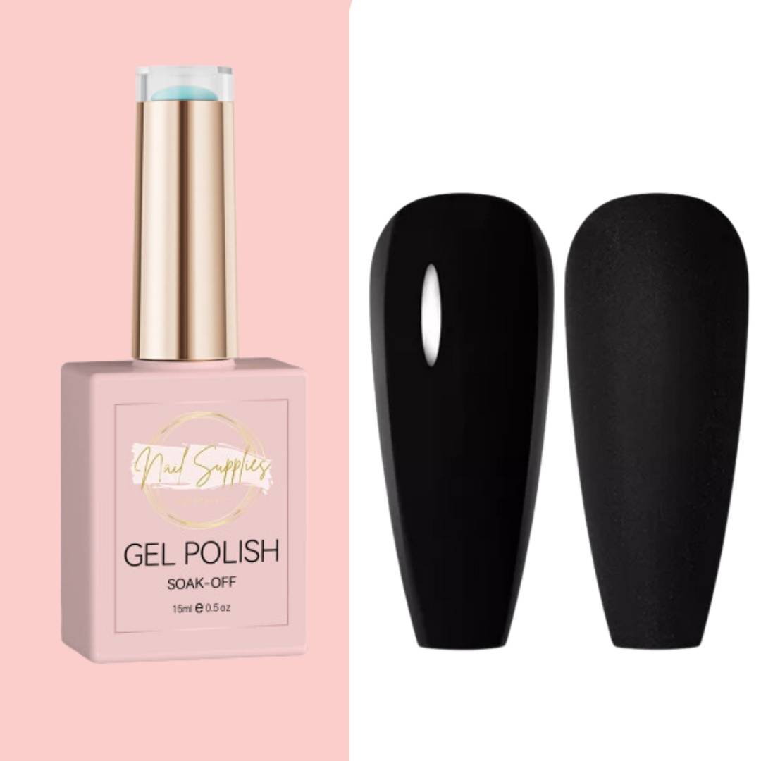 Black Gel polish By Nail Supplies Australia 