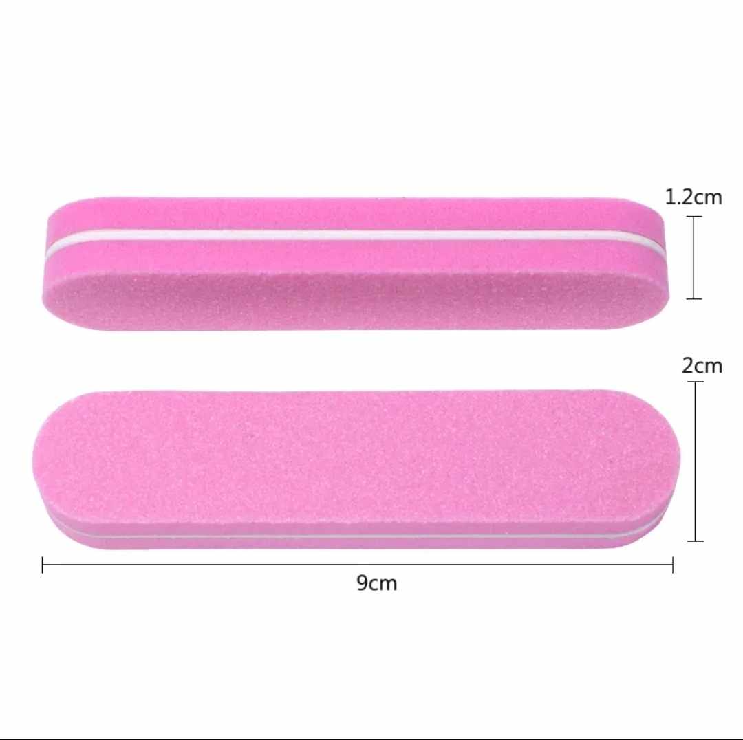 Pink sponge Nail Buffer 